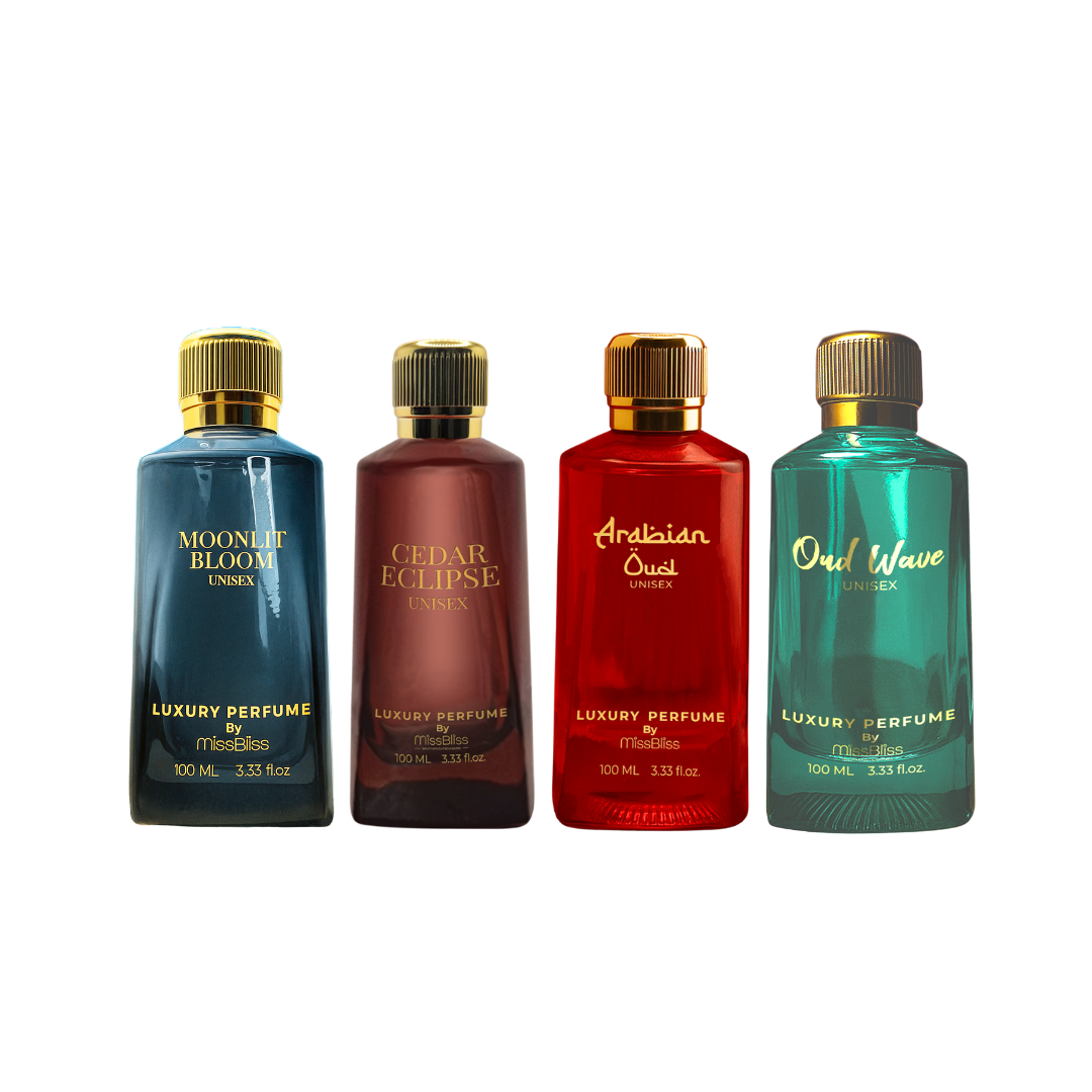 Luxury Perfume Gift Set Unisex- Set of 4