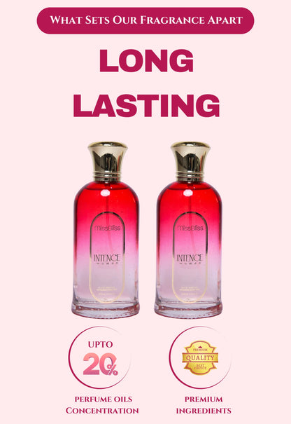 INTENCE Women EU DE PARFUM 200ml | Vapostar Natural Spray | Set of 2 | 100ml each image 4