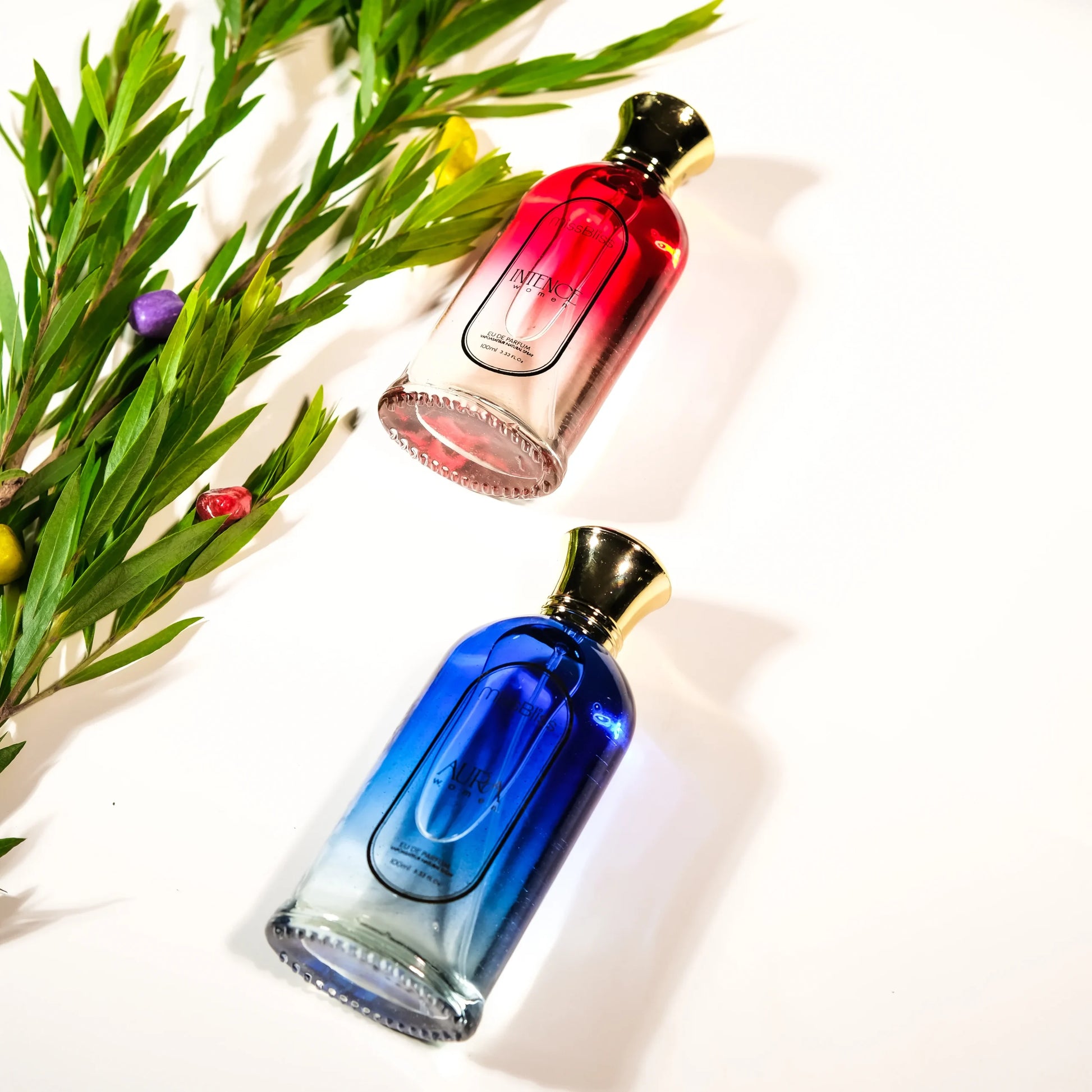 INTENCE + AURA Women EU DE PARFUM 200ml | Vapostar Natural Spray | Set of 2 | 100ml each image 0