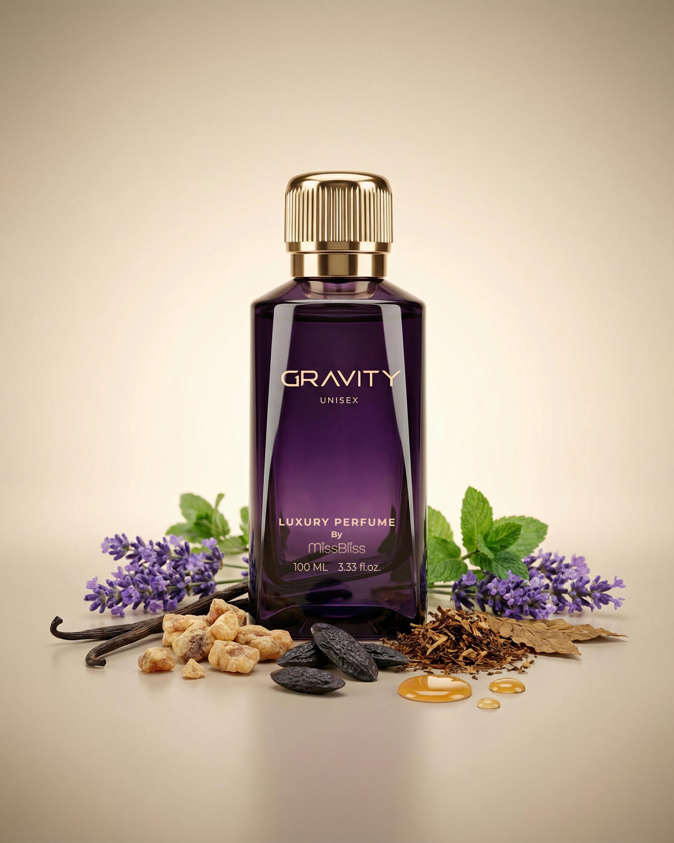 GRAVITY Unisex Luxury Perfume - 100ml