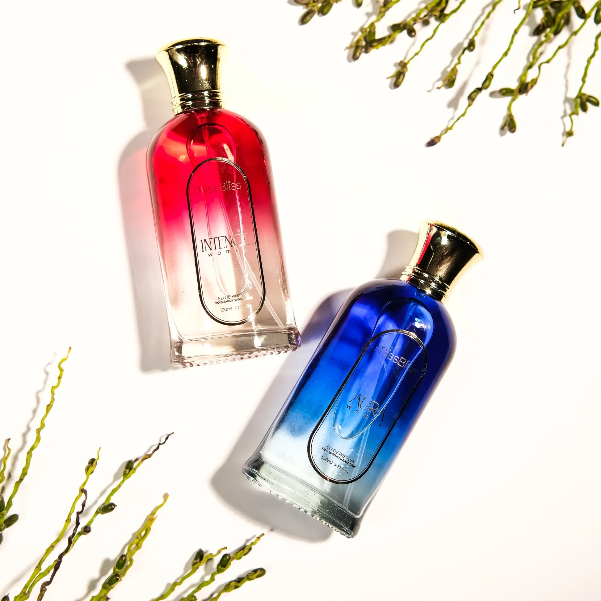 INTENCE + AURA Women EU DE PARFUM 200ml | Vapostar Natural Spray | Set of 2 | 100ml each image 1