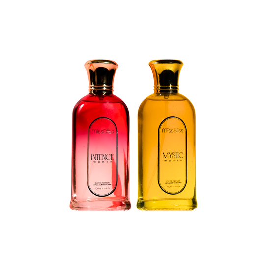 INTENCE + MYSTIC Women EU DE PARFUM 200ml | Vapostar Natural Spray | Set of 2 | 100ml each