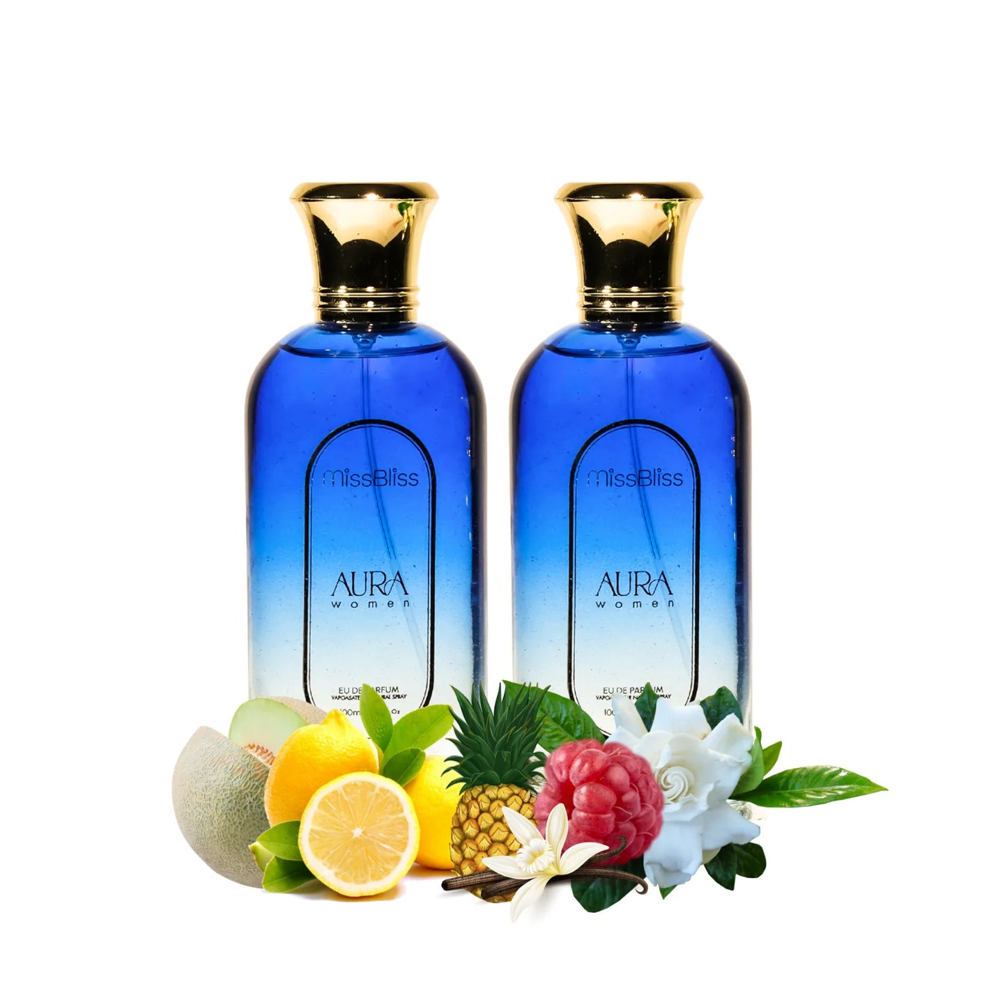 AURA Women | 200ml EU DE PARFUM | Set of 2 | 100ml each image 0