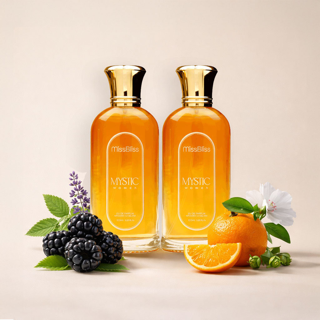 MYSTIC Women | 200ml EU DE PARFUM | Set of 2 | 100ml each
